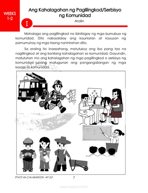 pagtutulungan drawing|Araling Panlipunan 2 .